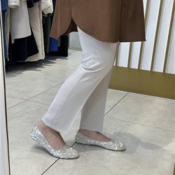 ADRİANA İPEK KREP PANTOLON TAŞ