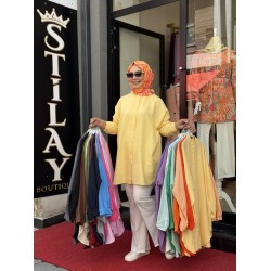 ADA GÖMLEK SOFT SARI