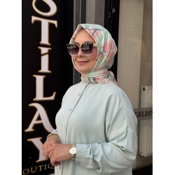 MARRAKECH SOFT EŞARP SOFT YEŞİL PEMBE