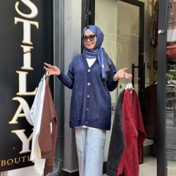 BASİC YUMOŞ HIRKA SİYAH