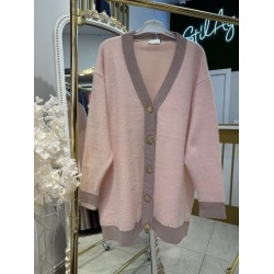 BASİC YUMOŞ HIRKA PEMBE