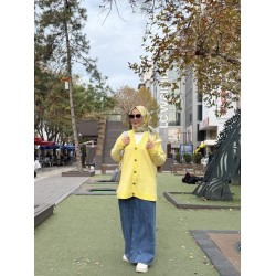 BASİC YUMOŞ HIRKA SARI