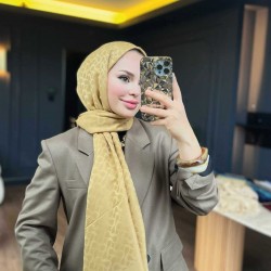 GOLD BLOOM DESEN ŞAL 