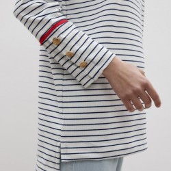 MRW ÇİZGİLİ SWEAT KIRMIZI