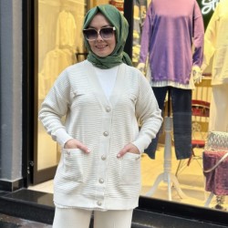 CEPLİ TRİKO HIRKA TAŞ