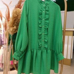 DORA PAMUK KETEN GÖMLEK BENETTON 