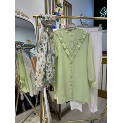 ELSA GÖMLEK SOFT YEŞİL