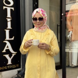 ELSA GÖMLEK SOFT SARI