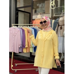 ELSA GÖMLEK SOFT SARI