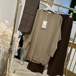 KOLU DÜĞMELİ TUNİK VİZON