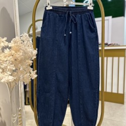 KOT ŞALVAR PANTOLON KOYU MAVİ