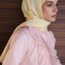 LOGO DESEN ŞAL BUTTER YELLOW