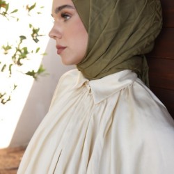 LOGO DESEN ŞAL TOPRAK YEŞİLİ