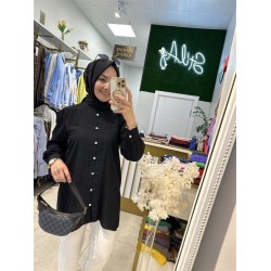 MO MASSİ GÖMLEK SİYAH