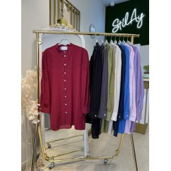 MO MASSİ GÖMLEK BORDO 