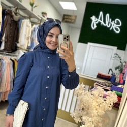 MO MASSİ GÖMLEK LACİVERT