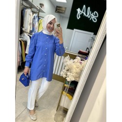 MO MASSİ GÖMLEK MAVİ