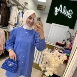 MO MASSİ GÖMLEK MAVİ