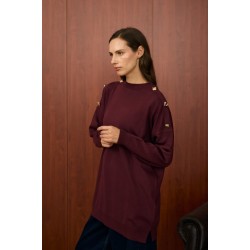 MRW MİLANO TRİKO TUNİK BORDO