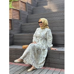 MİMOZA ELBİSE OLİVE