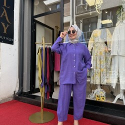 SEDEF PANTOLONLU TAKIM MOR