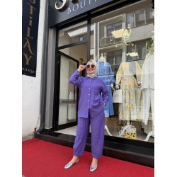 SEDEF PANTOLONLU TAKIM MOR