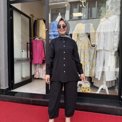 SEDEF PANTOLONLU TAKIM SİYAH