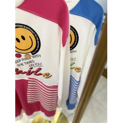 SMİLE SWEATSHİRT MAVİ