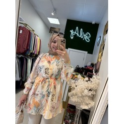 SOFİA DESENLİ GÖMLEK 