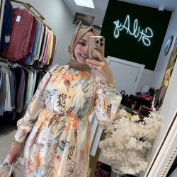 SOFİA DESENLİ GÖMLEK 