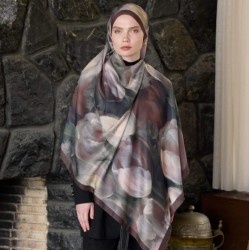 WİNTER BLOOM SOFT ŞAL 3067 PASTEL MOR