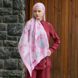 WİNTER BLOOM SOFT ŞAL 3069 PUDRA PEMBE