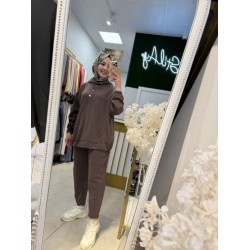 ÇITÇITLI KANGURU CEPLİ SPOR TAKIM KAHVE