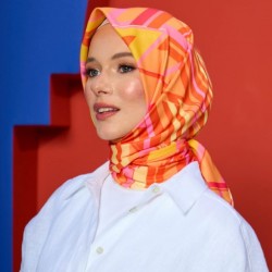 MARRAKECH SOFT EŞARP SOFT SOMON TURUNCU