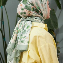 BOTANİK İPEKHAN ŞAL YEŞİL