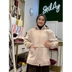 KAPİTONE DETAYLI ANGORA MONT TAŞ 